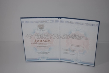 Диплом Техникума 2025г ГОЗНАК в Сочи