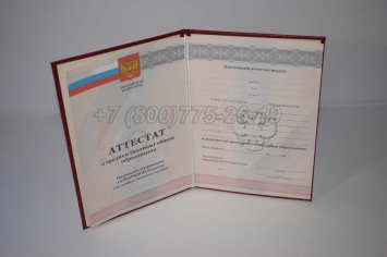 Аттестат За 11 Класс 2010г Серебро в Сочи